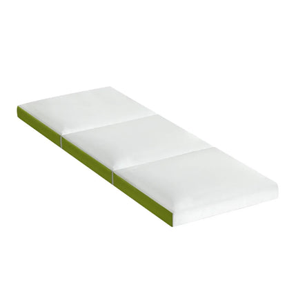 Giselle Bedding Foldable Mattress Folding Foam Trifold Green - Mekamart Australia