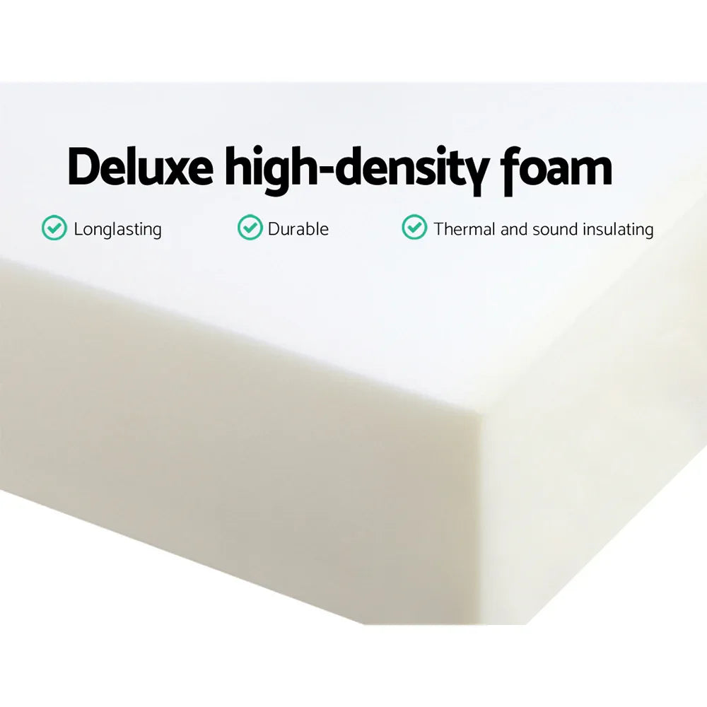 Giselle Bedding Foldable Mattress Folding Foam Trifold Green - Mekamart Australia