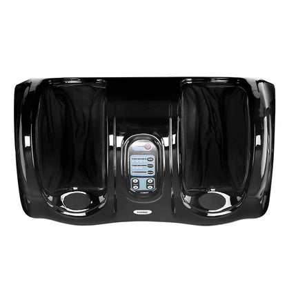Livemor Foot Massager Shiatsu Massagers Electric Remote Roller Kneading Black - Mekamart Australia