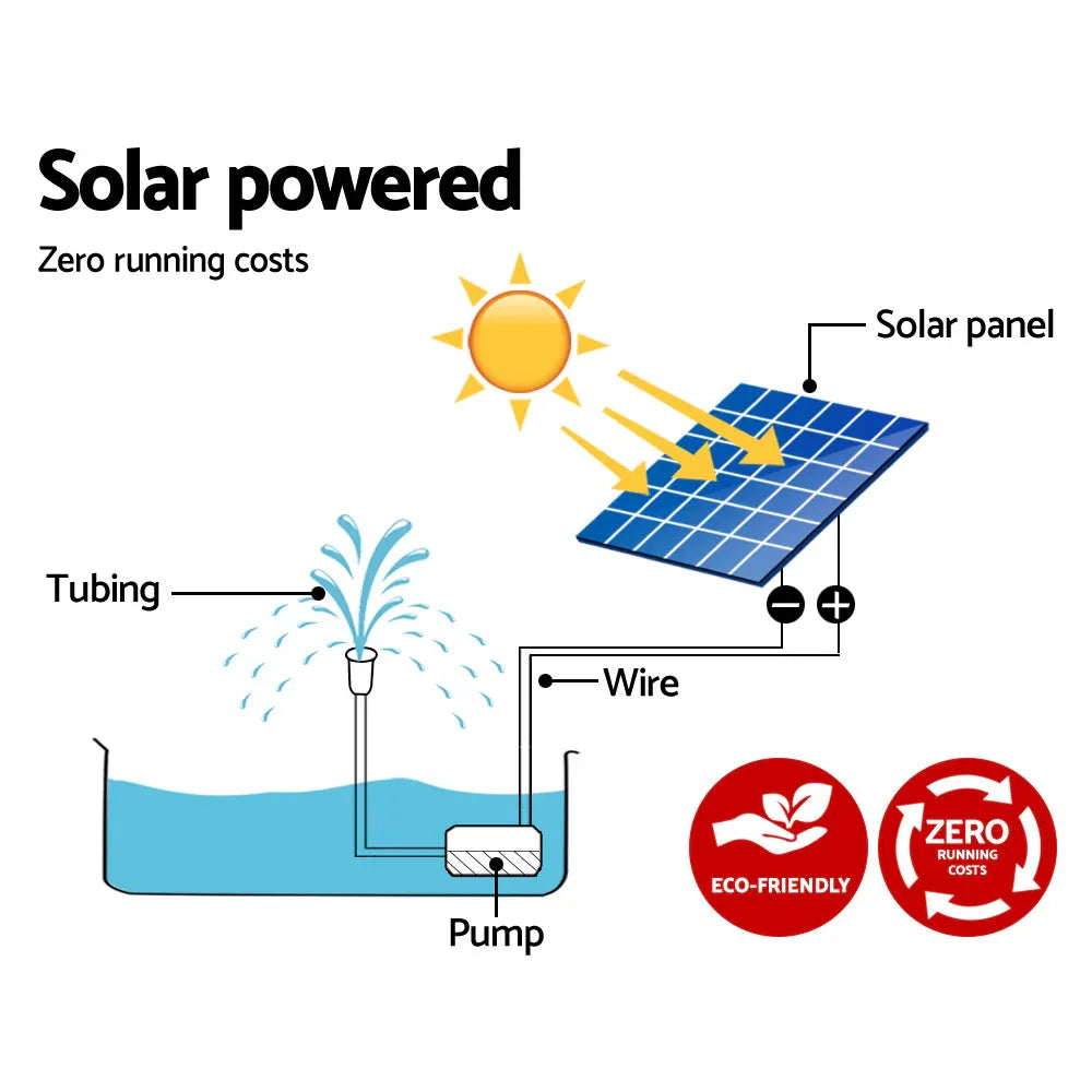Gardeon Solar Pond Pump 4.6FT - Mekamart Australia
