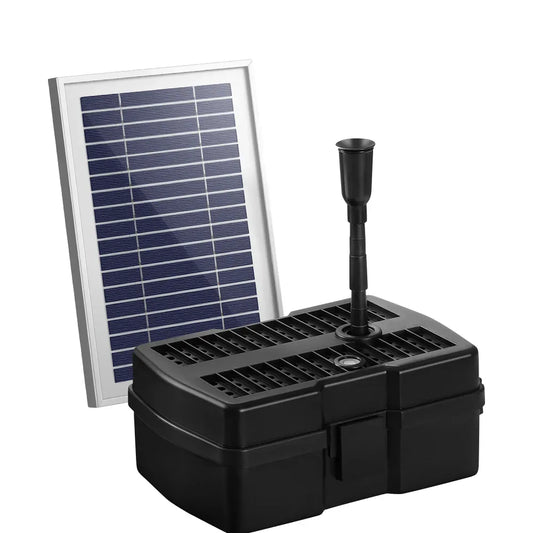 Gardeon Solar Pond Pump with Filter Box 4.6FT - Mekamart Australia