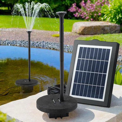 Gardeon Solar Pond Pump Water Fountain Submersible Floating Bird Bath 190L/H - Mekamart Australia