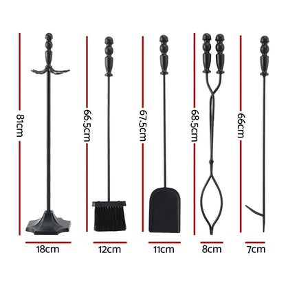 Grillz Fire Pit Tool Set 5 PCS - Mekamart Australia