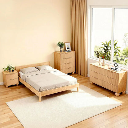 Artiss 6 Chest of Drawers Dresser Tallboy Pine - Mekamart Australia