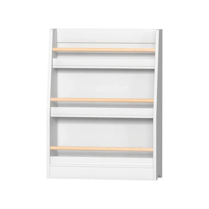 Keezi Kids Bookshelf 3 Tiers Storage Children Bookcase Organiser Display Shelf - Mekamart Australia
