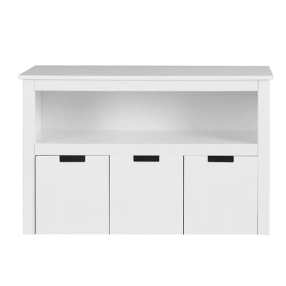 Keezi Kids Bookshelf 3 Drawers Storage Children Bookcase Toy Organiser Display - Mekamart Australia