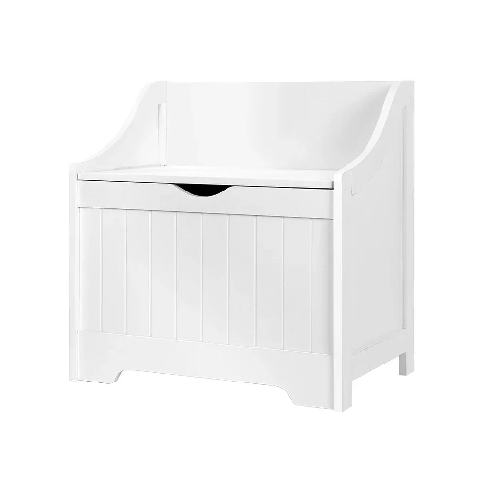 Keezi Kids Toy Box Chest Children Storage Clothes Toys Organiser Square - Mekamart Australia