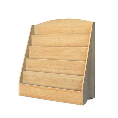Keezi 5 Tiers Kids Bookshelf Magazine Shelf Organiser Bookcase Display Rack - Mekamart Australia