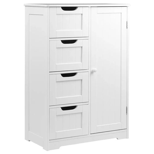 Artiss Bathroom Cabinet Storage Drawers White - Mekamart Australia