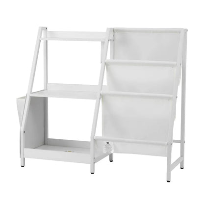 Keezi 3-Tier Kids Bookshelf Bookcase Children Toy Storage Organizer Rack Display Shelf - Mekamart Australia