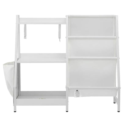 Keezi 3-Tier Kids Bookshelf Bookcase Children Toy Storage Organizer Rack Display Shelf - Mekamart Australia
