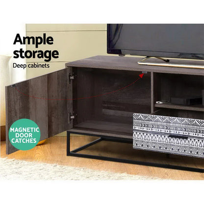 Artiss TV Cabinet Entertainment Unit 180cm Industrial - Mekamart Australia