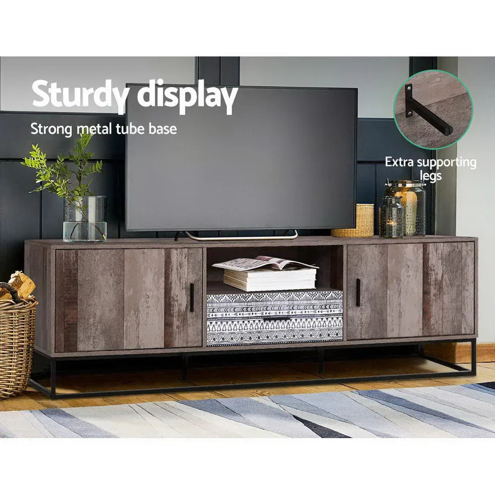 Artiss TV Cabinet Entertainment Unit 180cm Industrial - Mekamart Australia
