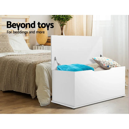 Keezi Kids Toy Box Chest Children Container Storage Clothes Organiser Cabinet - Mekamart Australia