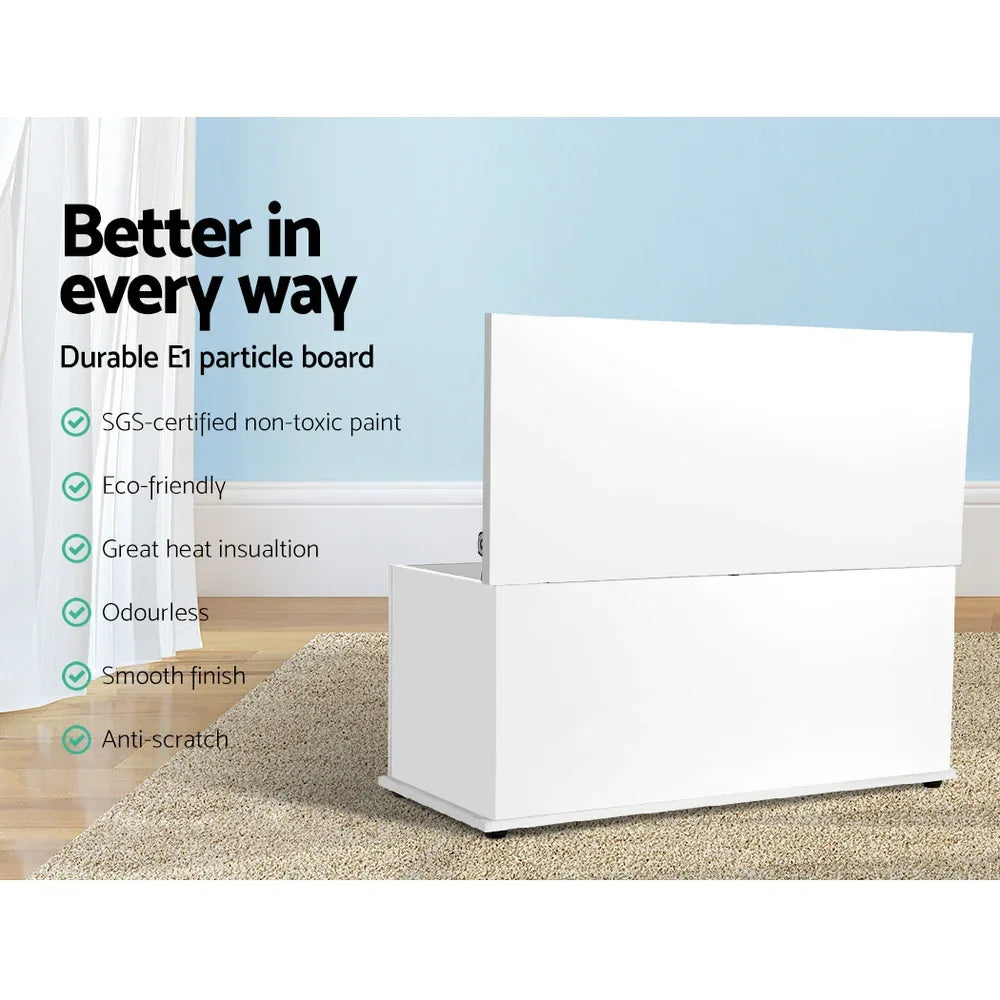 Keezi Kids Toy Box Chest Children Container Storage Clothes Organiser Cabinet - Mekamart Australia