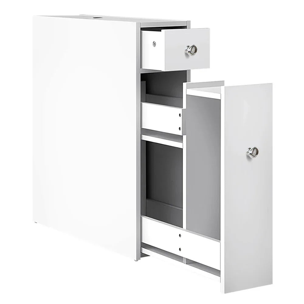 Artiss Bathroom Storage Cabinet Tissue Holder - Mekamart Australia