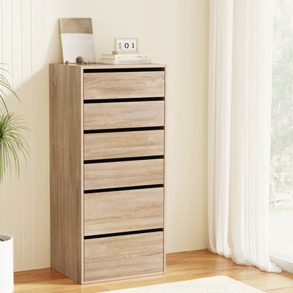 Artiss 6 Chest of Drawers Dresser Tallboy Pine - Mekamart Australia