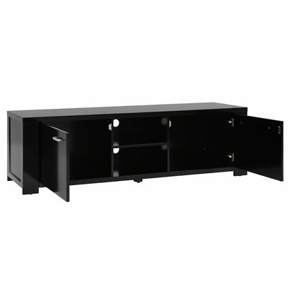 Artiss TV Cabinet Entertainment Unit 160cm Black Maxi - Mekamart Australia
