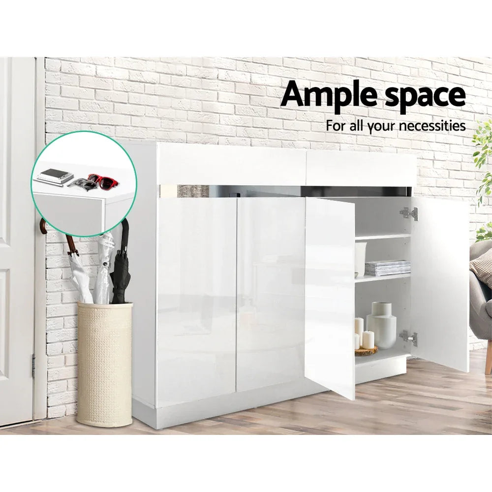 Artiss Shoe Rack Cabinet Storage Cupboard 24 Pairs - Lydia - Mekamart Australia
