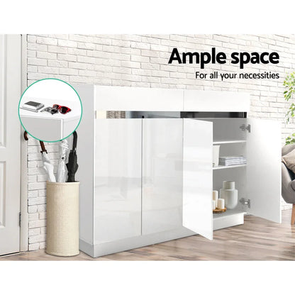 Artiss Shoe Rack Cabinet Storage Cupboard 24 Pairs - Lydia - Mekamart Australia
