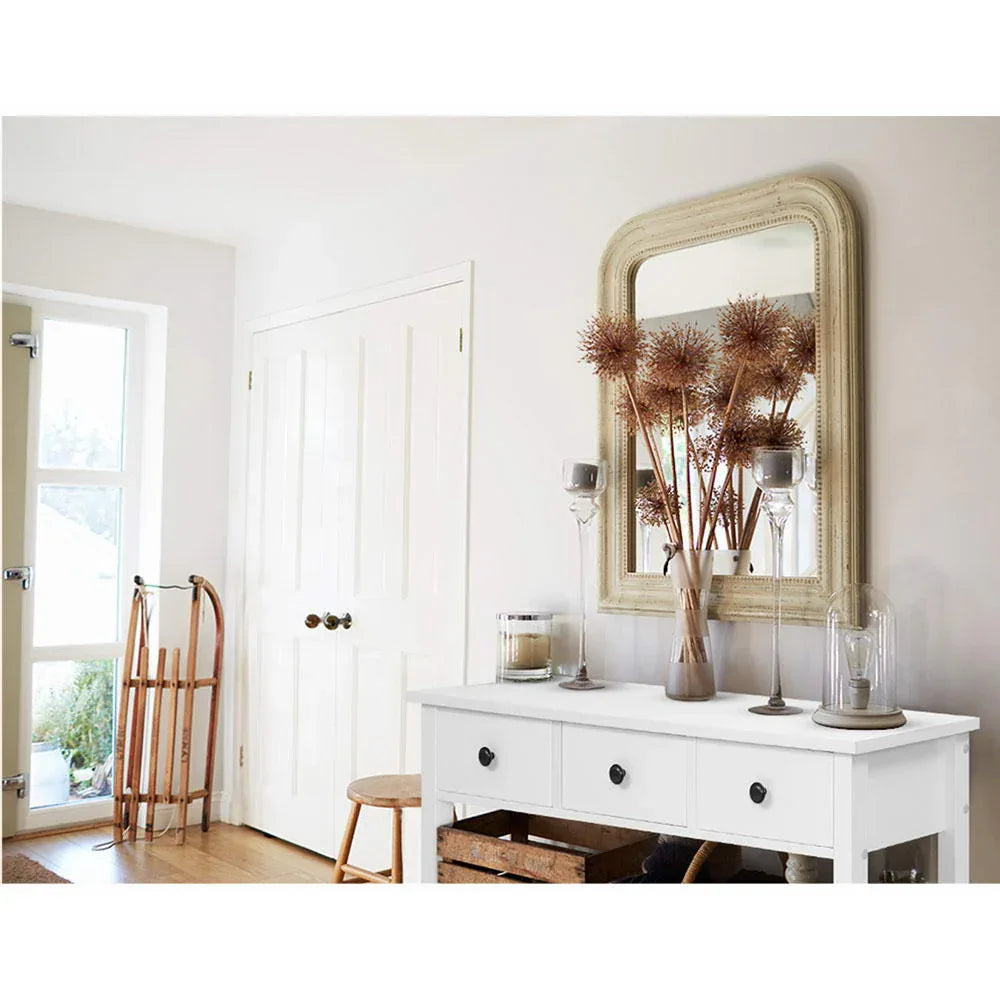 Artiss Console Table 3 Drawers 100CM White Chole - Mekamart Australia