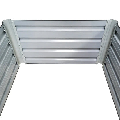 Green Fingers Garden Bed 320X80X45cm Planter Box Raised Container Galvanised Herb - Mekamart Australia
