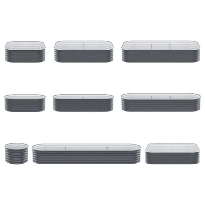 Green Fingers Garden Bed 9 In 1 Modular Planter Box 40CM height - Mekamart Australia
