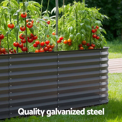 Green Fingers Garden Bed 9 In 1 Modular Planter Box 56CM height - Mekamart Australia