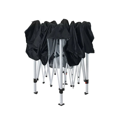 Instahut Gazebo Pop Up Marquee 3x3m Wedding Party Outdoor Camping Tent Canopy Shade Mesh Wall Black - Mekamart Australia