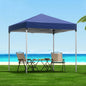 Instahut Gazebo 2x2m Outdoor Patio Garden Marquee Shade w/ Base Pods Blue - Mekamart Australia