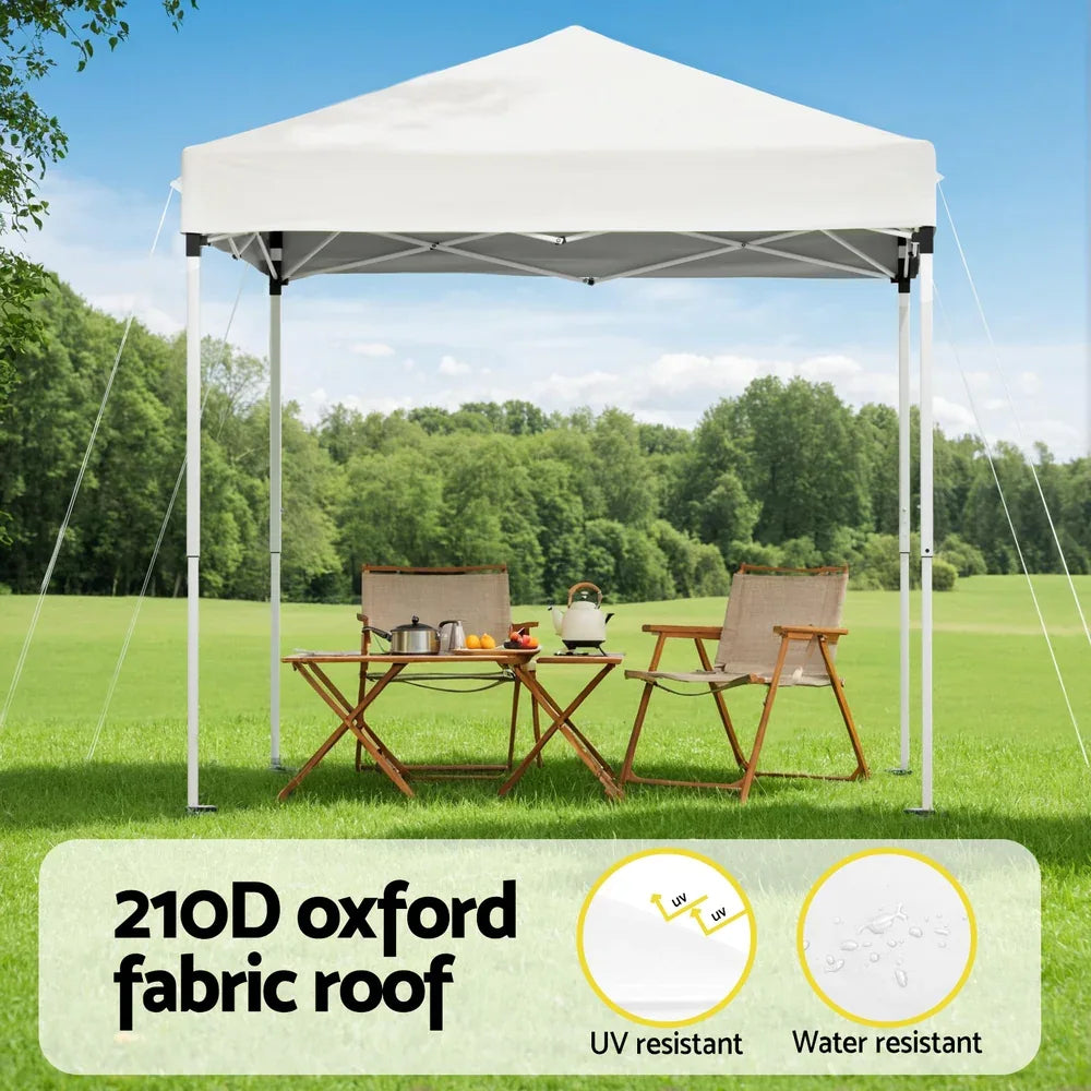 Instahut Gazebo 2x2m Outdoor Patio Garden Marquee Shade White - Mekamart Australia