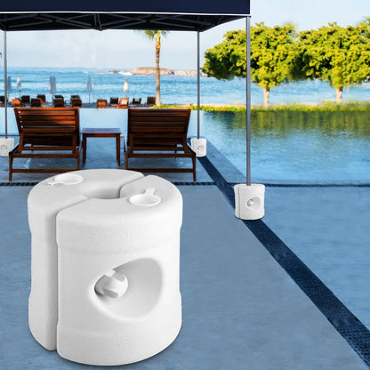 Instahut Gazebo Base Pod Kit Pop Up Marquee Set Outdoor Wedding Tent Canopy Leg 4 pcs - Mekamart Australia
