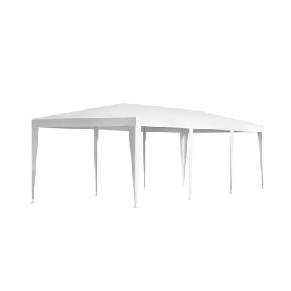 Instahut Gazebo 3x9 Wedding Party Marquee Tent Outdoor Event Camping Shade White - Mekamart Australia