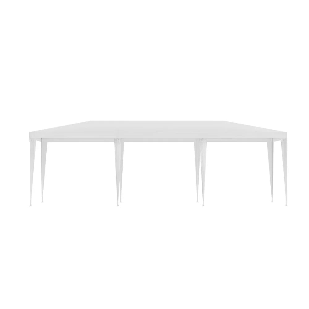 Instahut Gazebo 3x9 Wedding Party Marquee Tent Outdoor Event Camping Shade White - Mekamart Australia