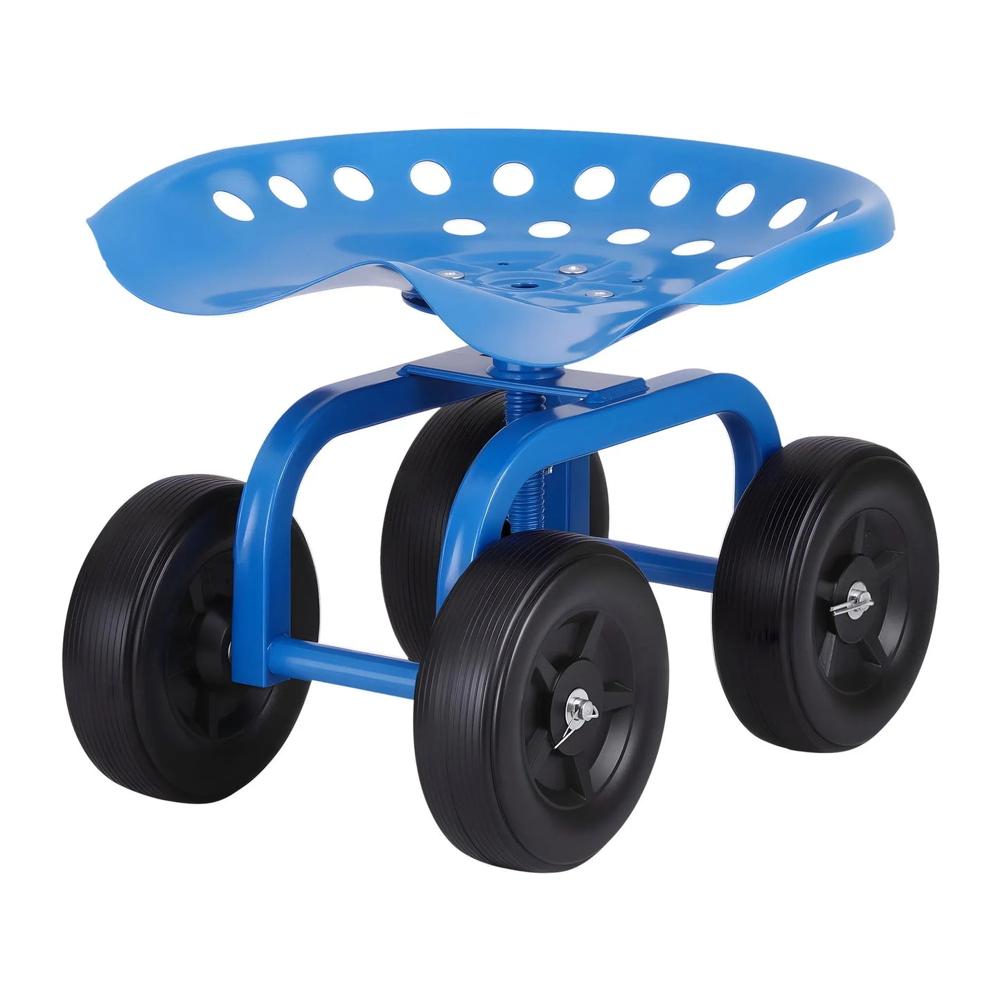 Gardeon Garden Seat 360 Swivel Rolling Adjustable Height Work Scooter Cart Wheels Heavy Duty 150kg - Mekamart Australia