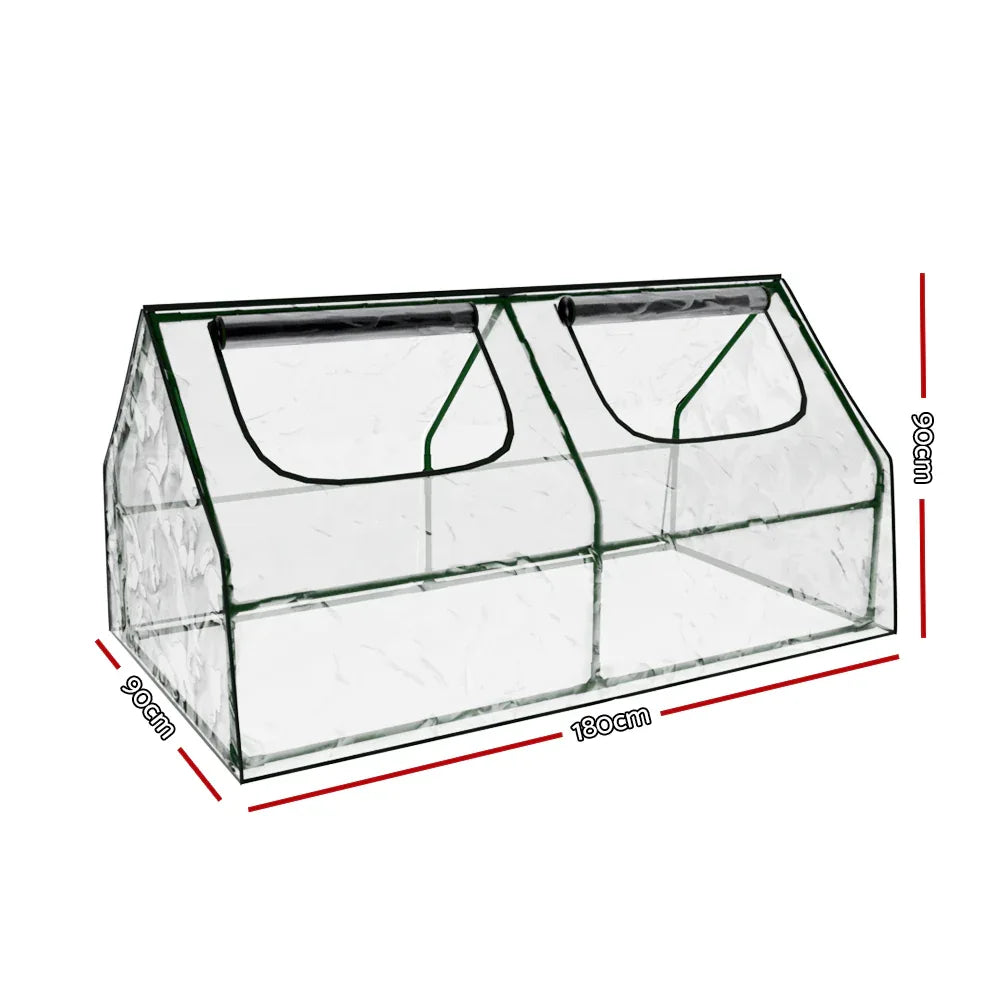 Greenfingers Greenhouse 1.8x0.9x0.9M Mini Green House Raised Garden Bed Planter Box - Mekamart Australia