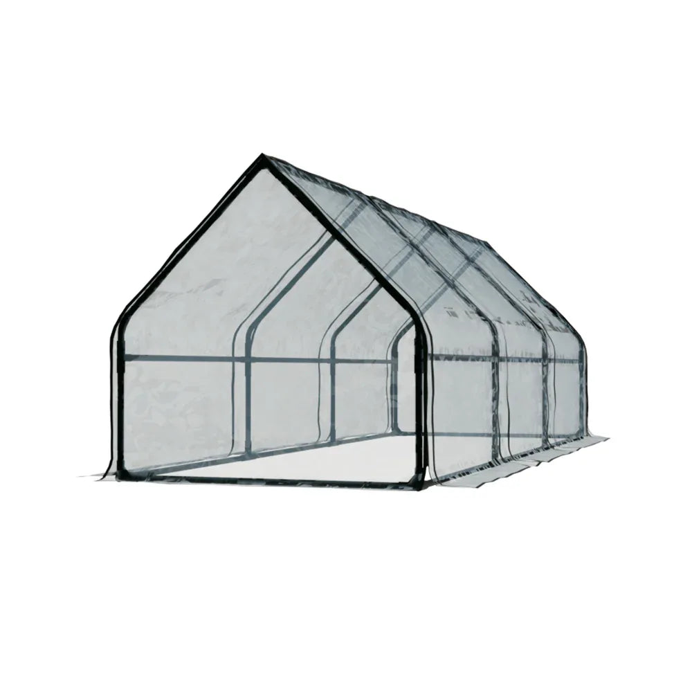 Green Fingers Greenhouse 2.7x0.9x0.9M Mini Green House Raised Garden Bed Planter Box - Mekamart Australia