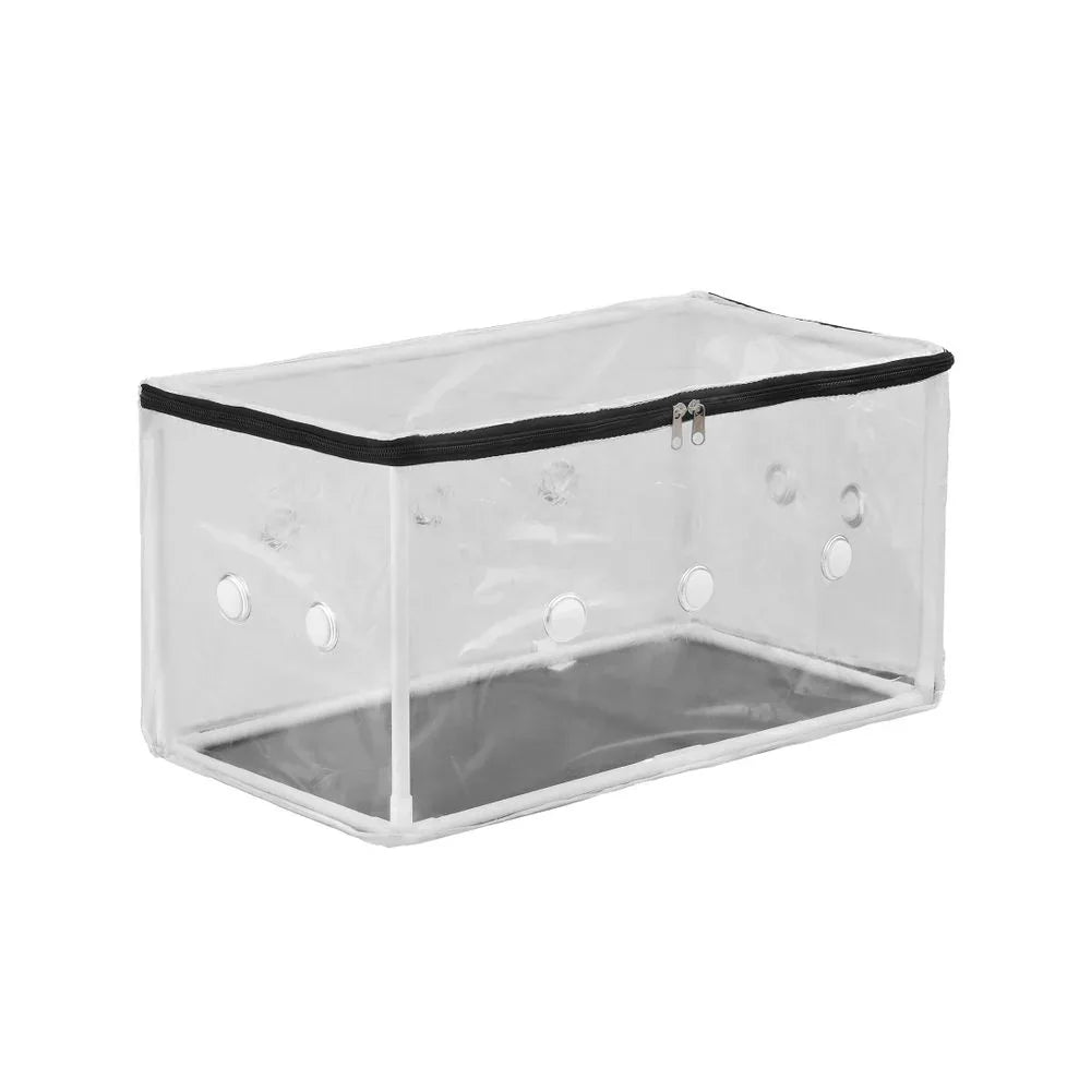 Green Fingers Mini Greenhouse 50x25x25cm PVC Cover for Mushrooms Succulents - Mekamart Australia