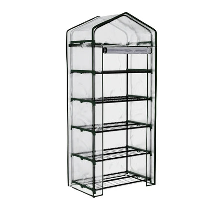 Greenfingers Greenhouse 5 Tiers Mini Green House Garden Bed Planter Box 1.9x0.7x0.5M - Mekamart Australia