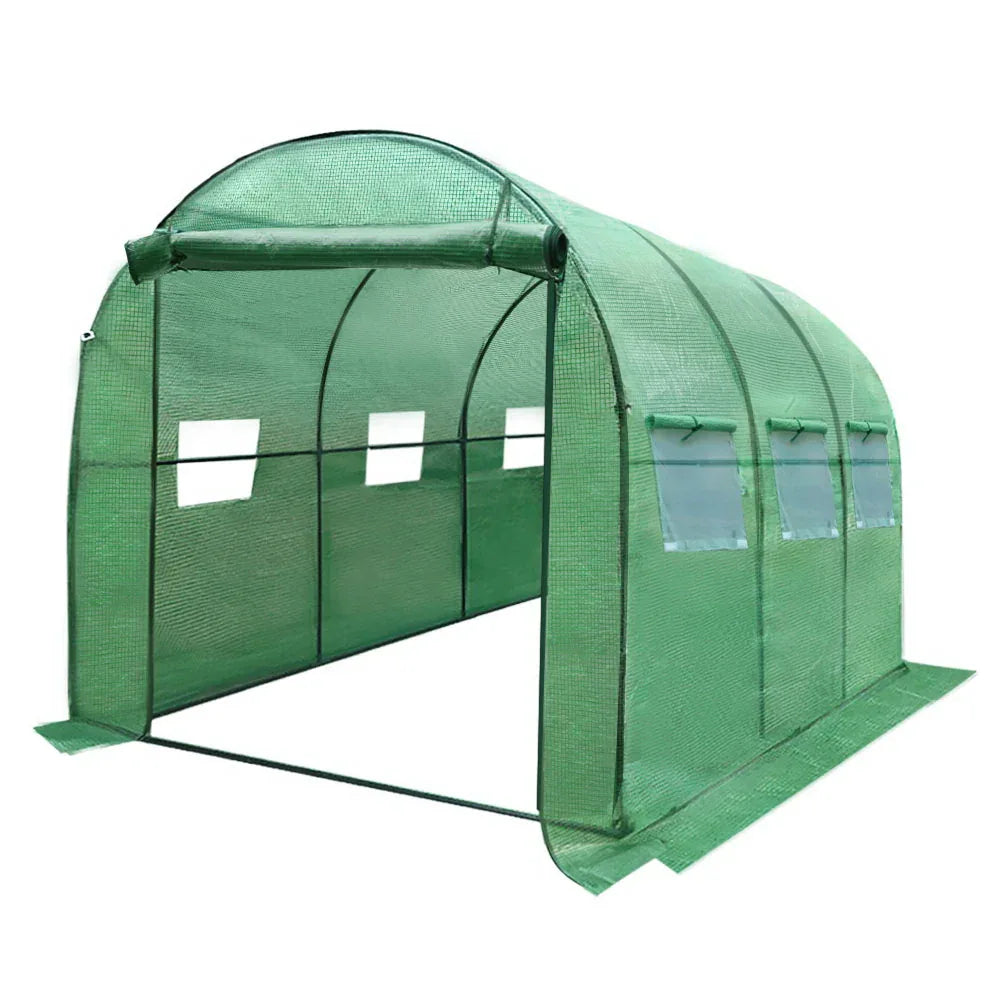 Green Fingers Greenhouse 3x2x2M Walk in Green House Tunnel Plant Garden Shed Dome - Mekamart Australia