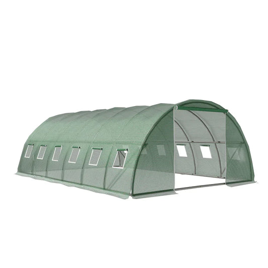 Green Fingers Greenhouse 6x4x2M Walk in Green House Tunnel Plant Garden Shed Dome - Mekamart Australia