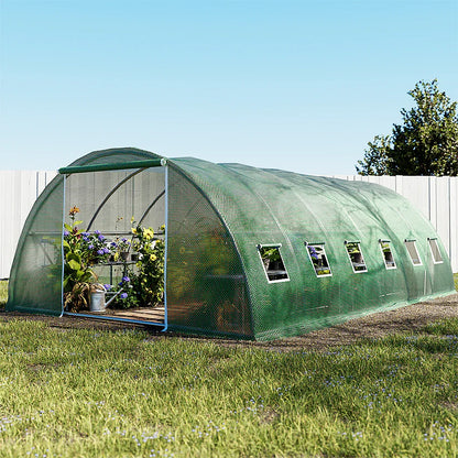 Green Fingers Greenhouse 6x4x2M Walk in Green House Tunnel Plant Garden Shed Dome - Mekamart Australia