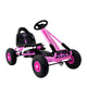 Rigo Kids Pedal Go Kart Ride On Toys Racing Car Rubber Tyre Pink - Mekamart Australia