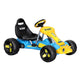 Rigo Kids Pedal Go Kart Ride On Toys Racing Car Plastic Tyre Blue - Mekamart Australia