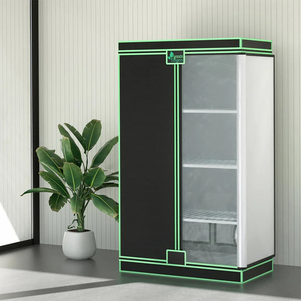 Green Fingers Grow Tent 100x60x180cm 4 Tiers Kits Hydroponics Indoor Grow System - Mekamart Australia