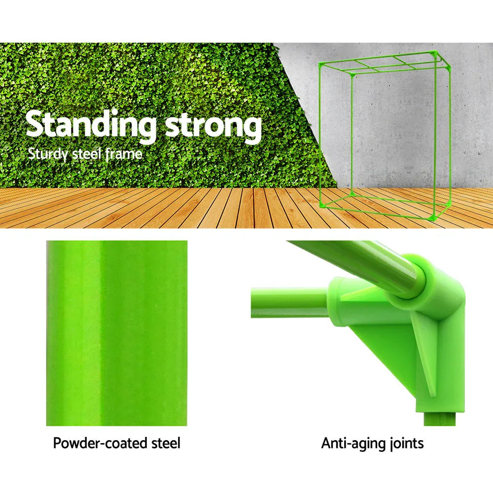 Green Fingers Grow Tent 120x120x200CM Hydroponics Kit Indoor Plant Room System - Mekamart Australia