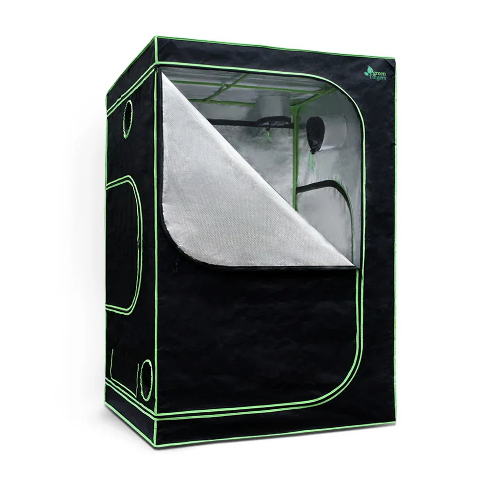 Green Fingers Grow Tent 150x150x200CM Hydroponics Kit Indoor Plant Room System - Mekamart Australia