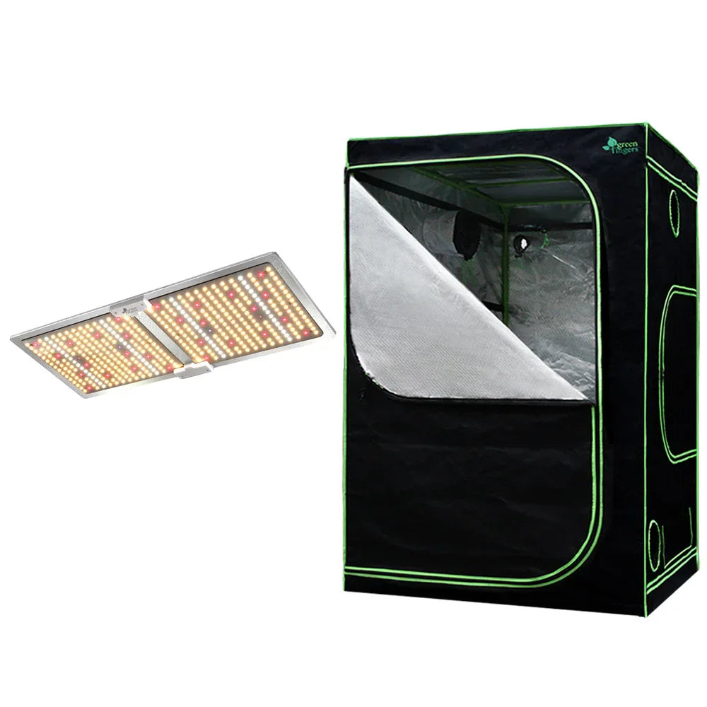 Green Fingers Grow Tent Light Kit 150x150x200CM 2200W LED Full Spectrum - Mekamart Australia
