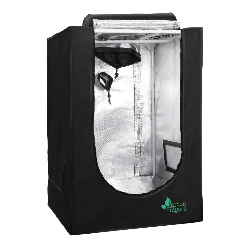 Green Fingers Grow Tent 60x60x90CM Hydroponics Kit Indoor Plant Room System - Mekamart Australia