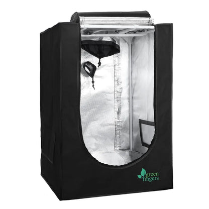 Green Fingers Grow Tent 60x60x90CM Hydroponics Kit Indoor Plant Room System - Mekamart Australia